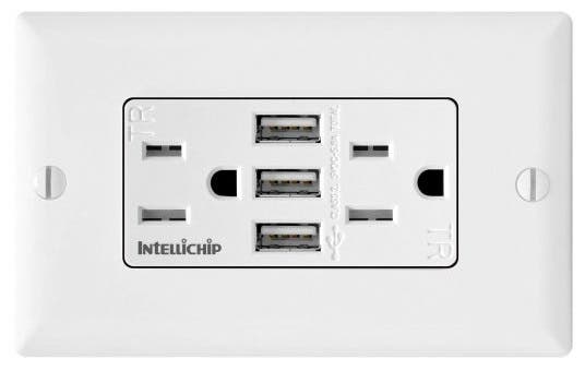 3 USB Power Outlet