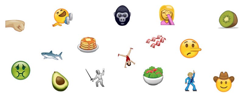 New Apple Emojis Release - Avocado, Bacon, Croissant