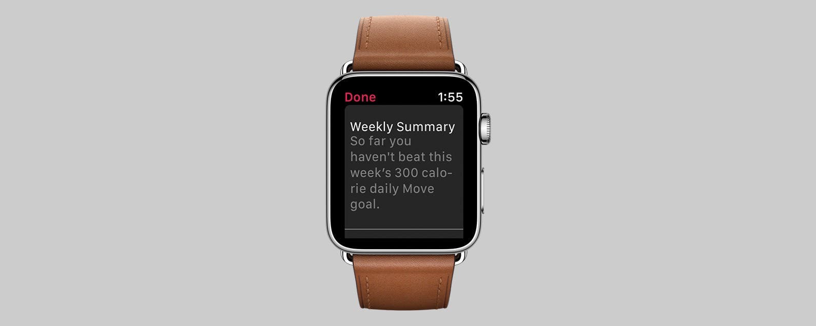 apple watch weekly summary