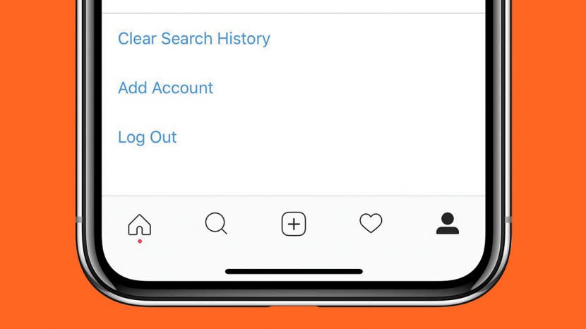 clear instagram search