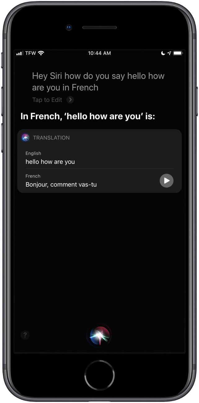 How to Use Siri to Translate English to Other Languages on ...