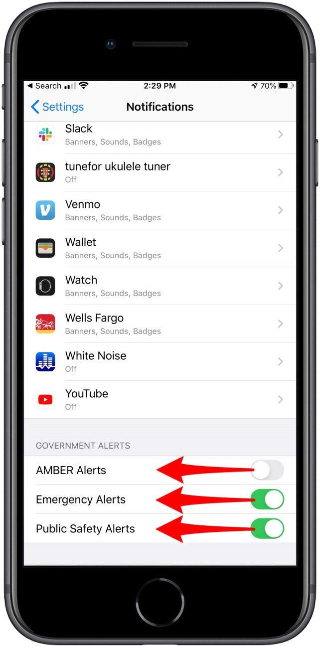 How to Turn off Emergency Alerts on Any iPhone