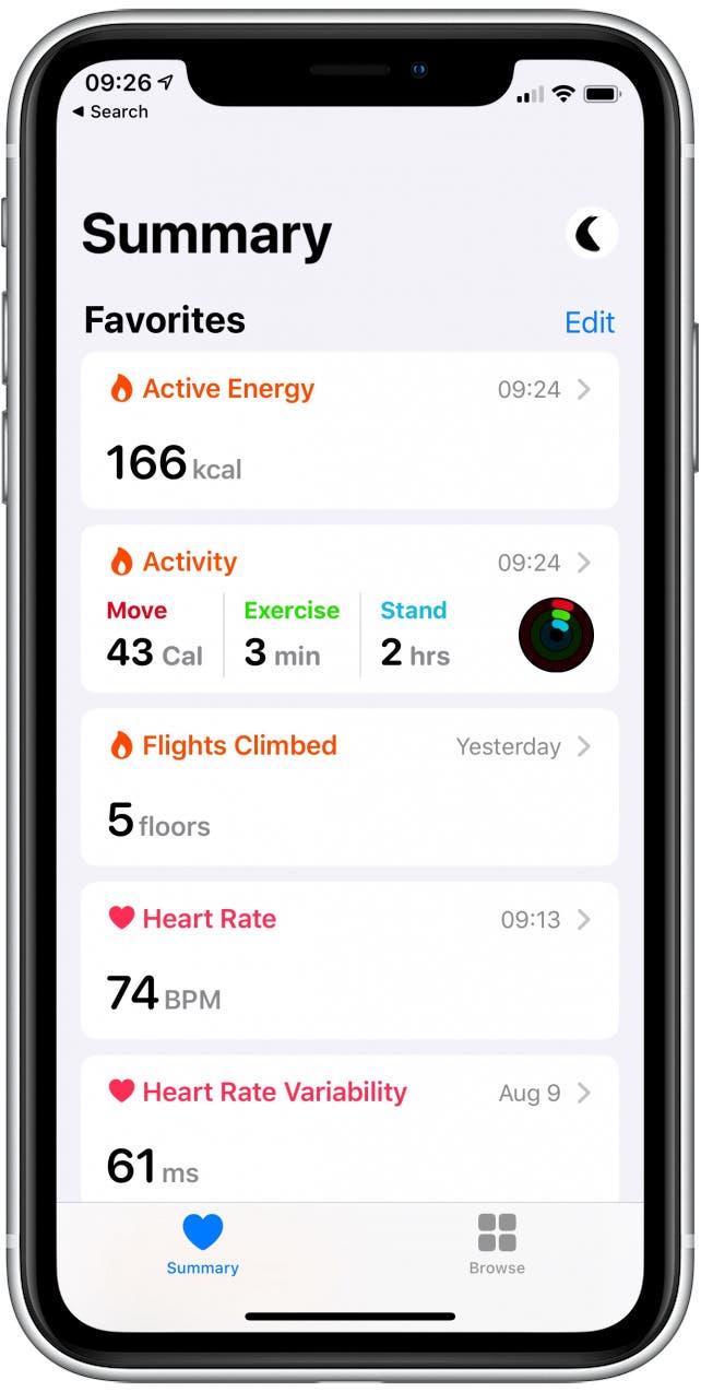 fitbit app to apple health