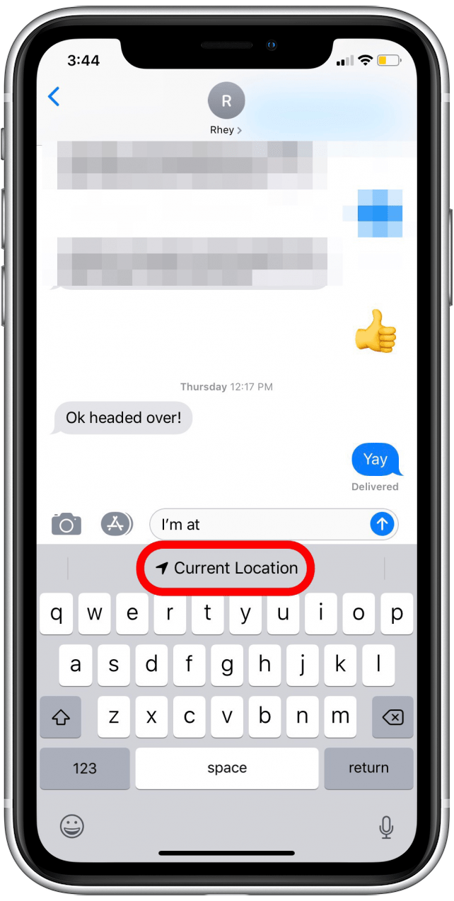 The Fastest Way to Your Share Location from an iPhone