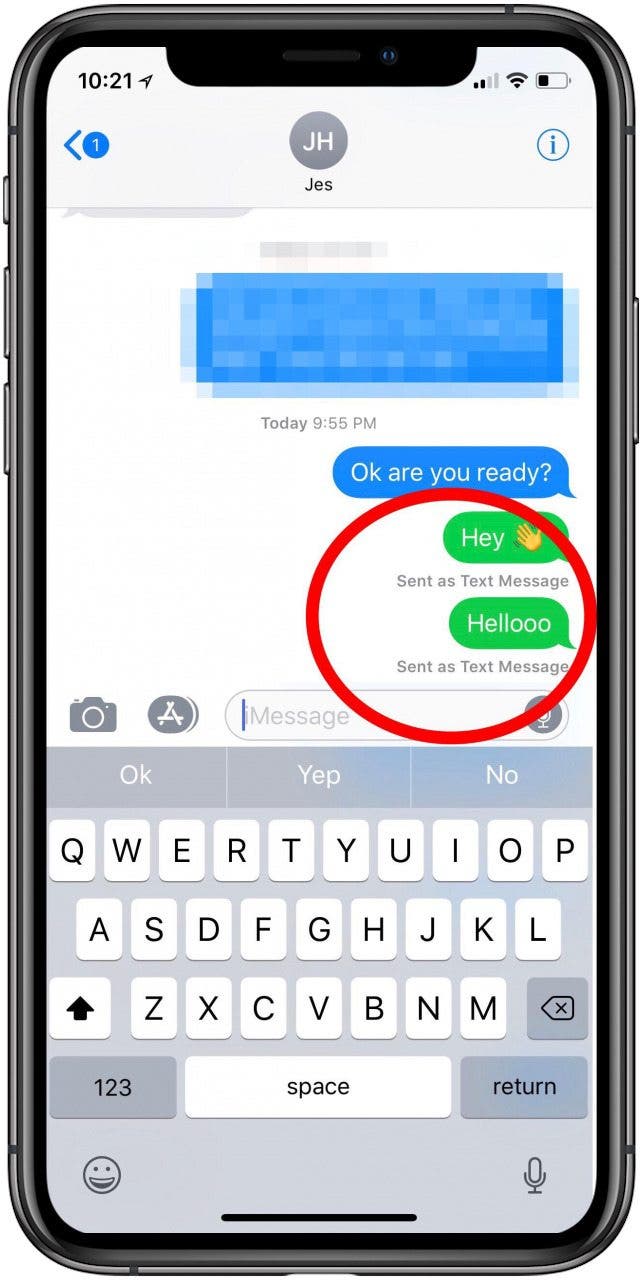how to get a imessage number