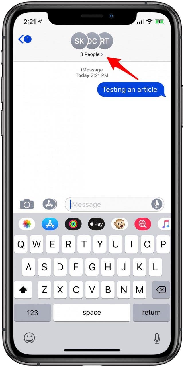 Group Messaging How to Name a Group Chat on Your iPhone