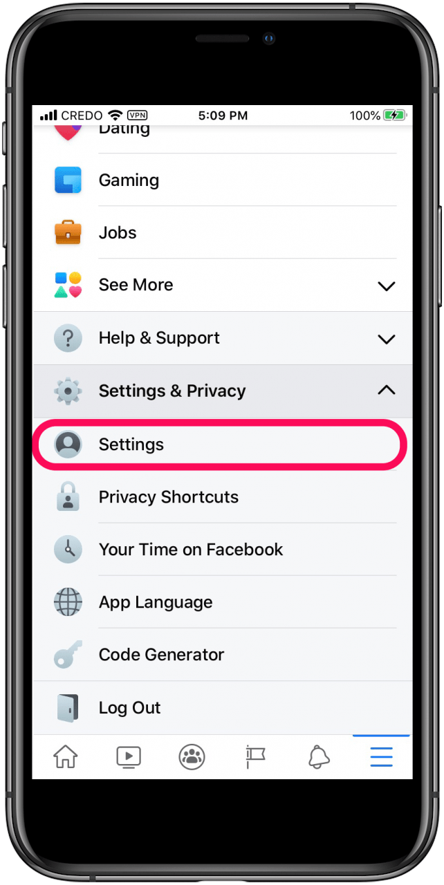 How to Deactivate or Delete Your Facebook Account on Your iPhone