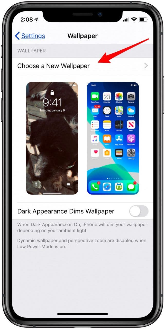 How to Change to Dark Mode Wallpaper on the iPhone & iPad (Updated for