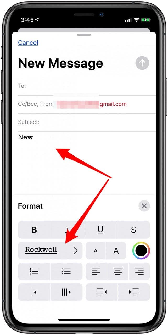 How to Change the Font in the Mail App on Your iPhone