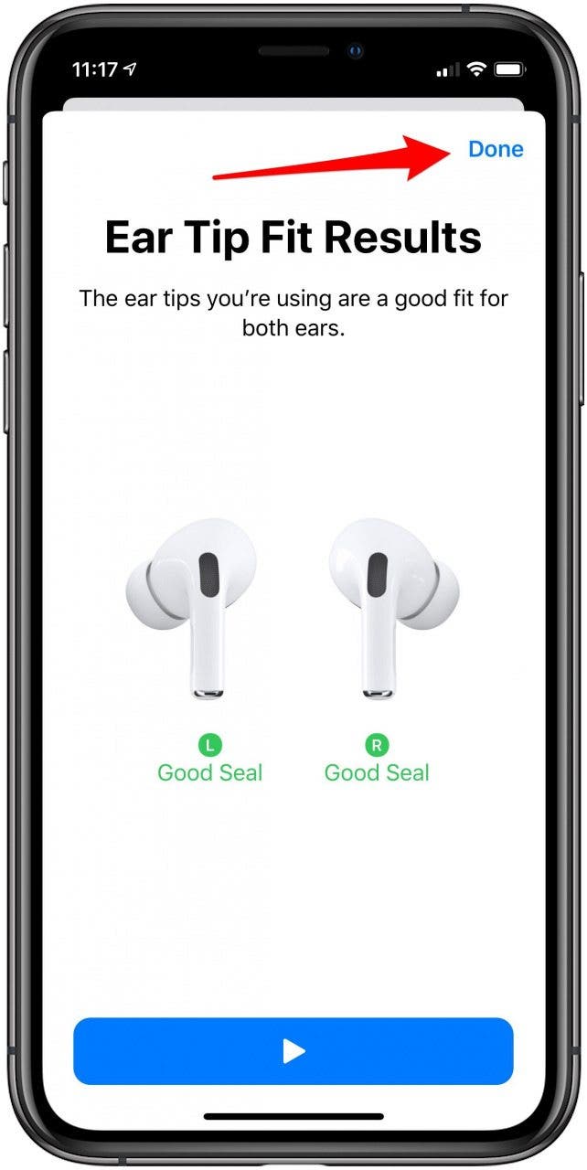 test airpods pro fit