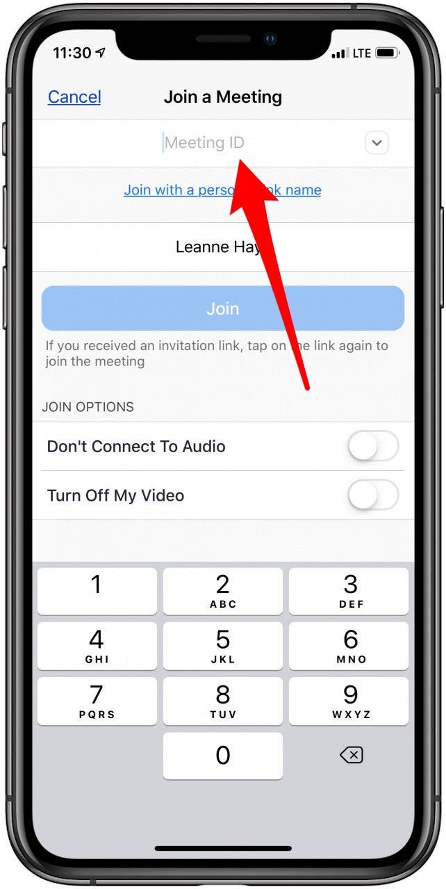 how to record zoom meeting on iphone