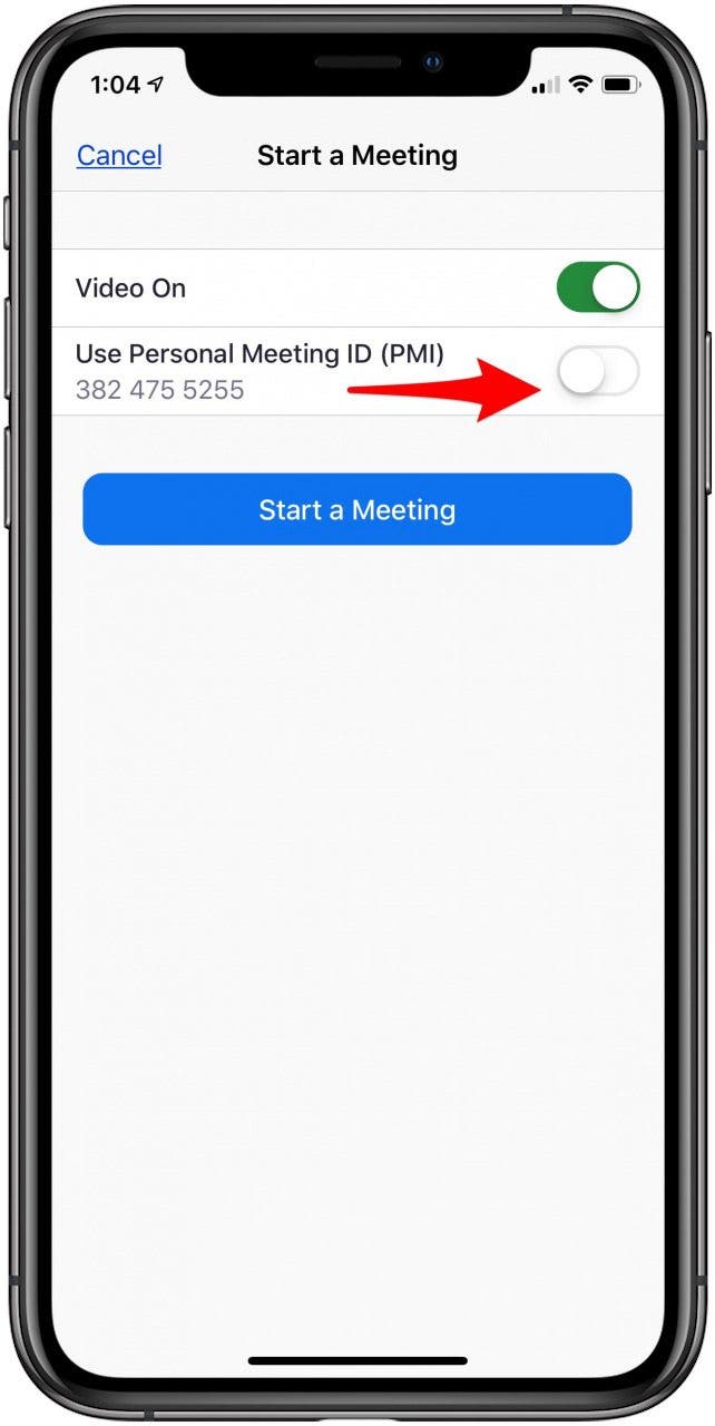 zoom meeting id generate automatically
