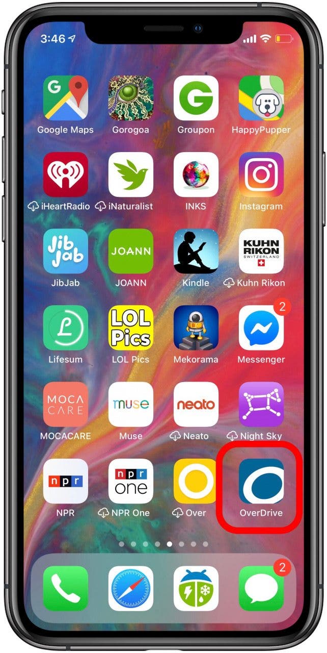snapshot screen iphone