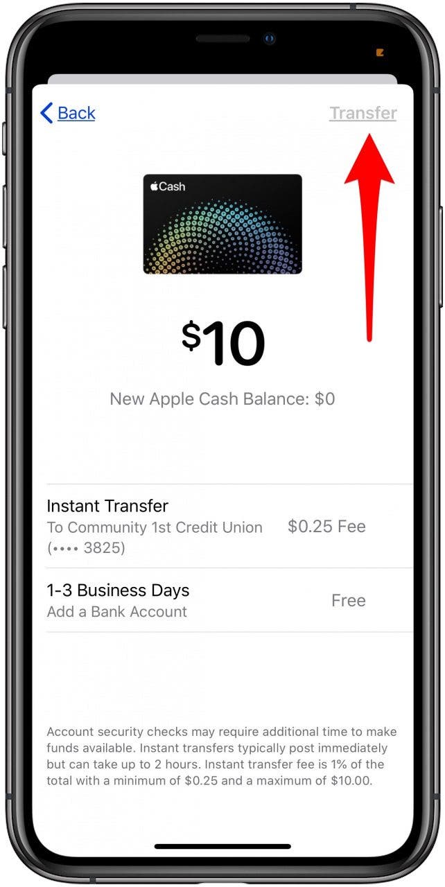 how to send money to apple pay from android