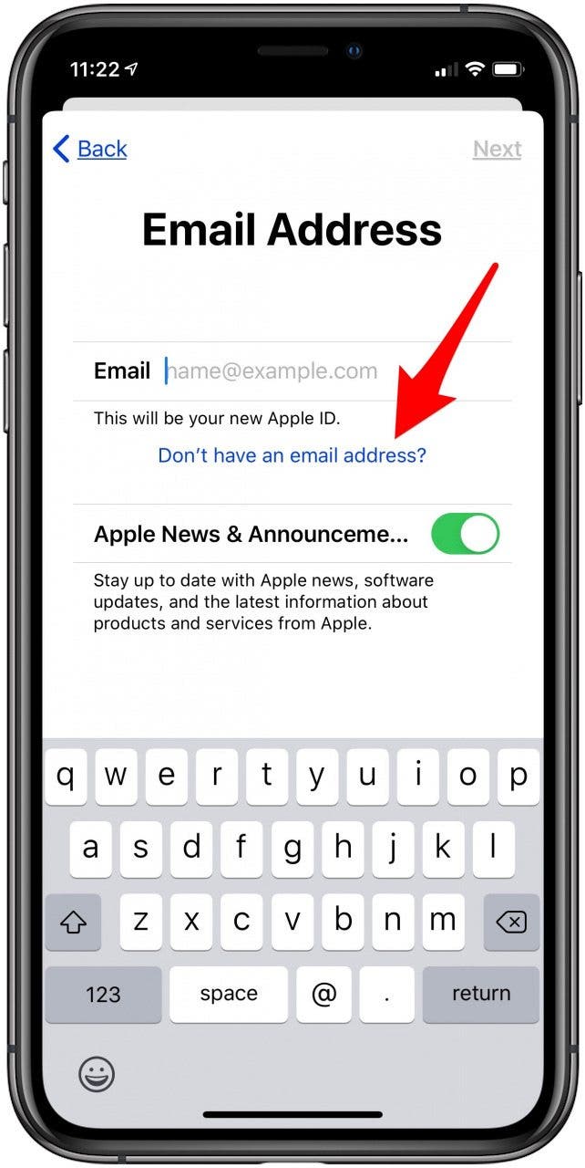 how to get a new mac email address