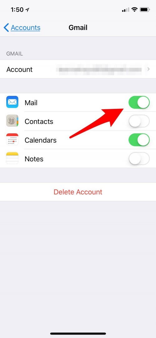 How to Temporarily Disable an Email Account on Your iPhone ...