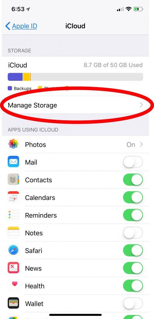 how to backup iphone photos to mac to free space