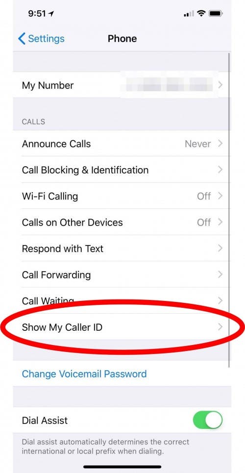 how to block your phone number