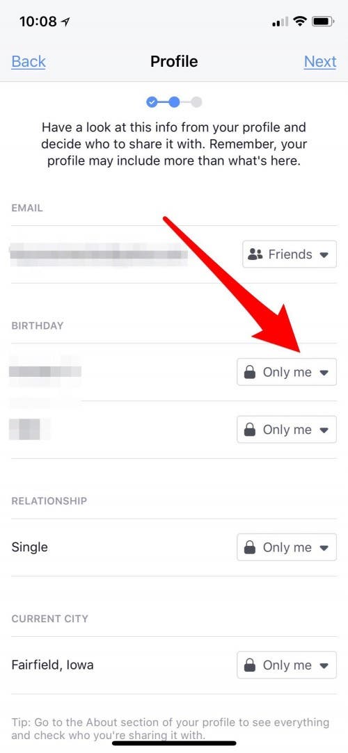 facebook change photo privacy