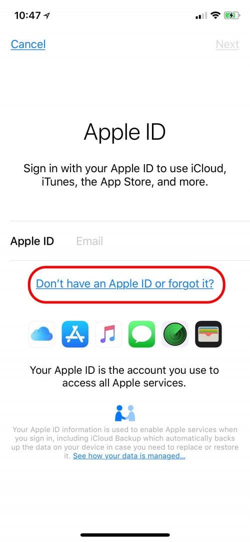 how to find your apple id
