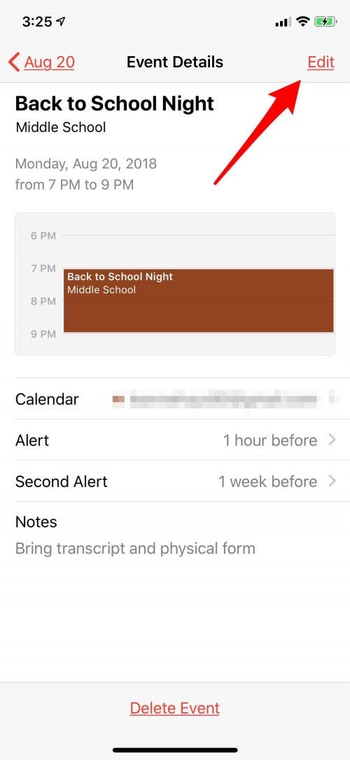 How to Create Add Events to Calendar on iPhone iPad iPhoneLife com