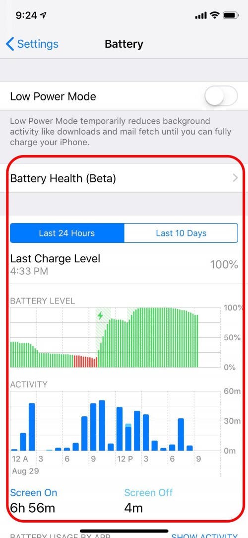 battery tracker app iphone