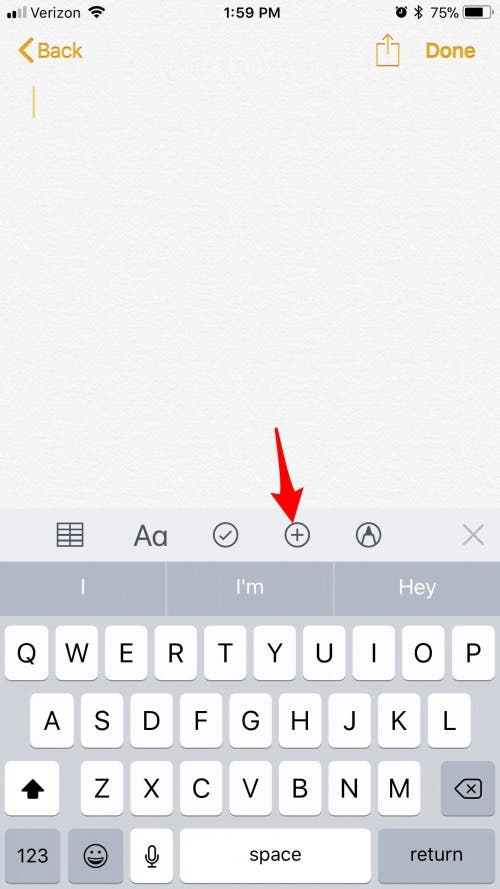 How to Scan Documents into Notes with iOS 11 on iPhone