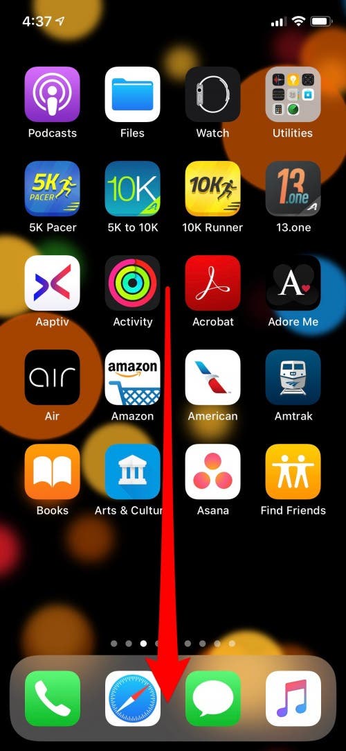 hide dating apps on iphone