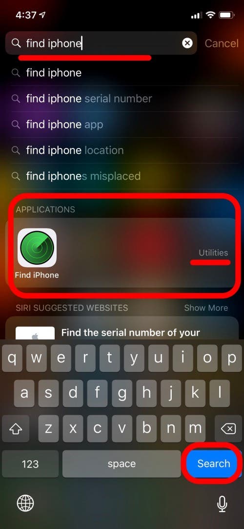 hidden folder iphone app