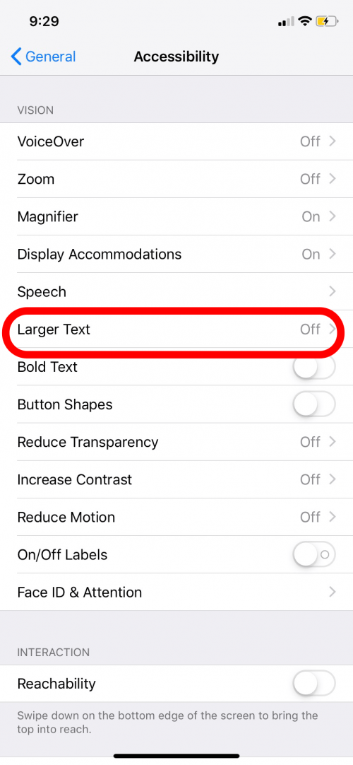 how do i make text bigger