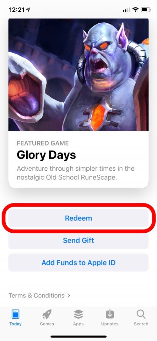 How To Redeem Itunes Gift Cards Check The Itunes Card Balance On Your Iphone - codes to roblox redeem cards that arn tused