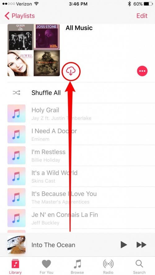 Cara Membuat Semua Musik Anda Tersedia Offline di Apple 