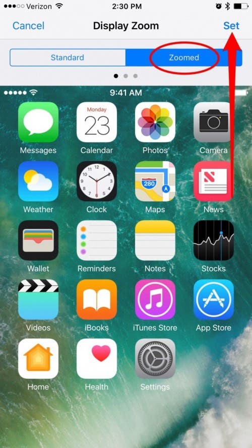 How to Remove Split Screen in Landscape Mode on iPhone 6 ...