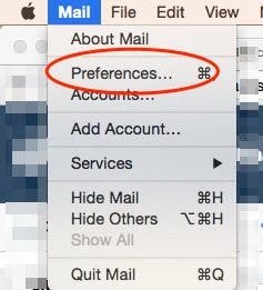 How to Setup Automatic Email Reply for OS X Mail App