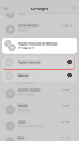 How to 3D Touch a Group Text to Contact Anyone in the Text Individually