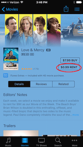 Download rented movie itunes can t find