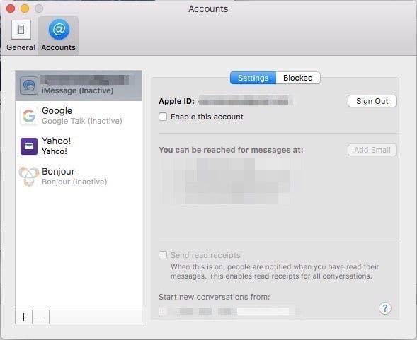 how to link my imessage to my mac