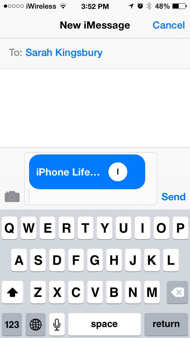 How to Share Contact Information from Your iPhone | iPhoneLife.com